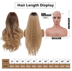 Hair length display