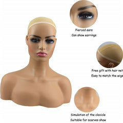 Mannequin Heads with Shoulders